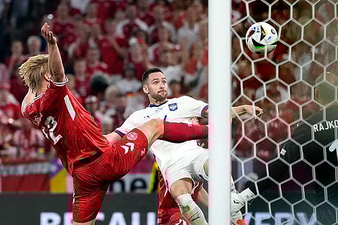 Denmark's Kasper Dolberg