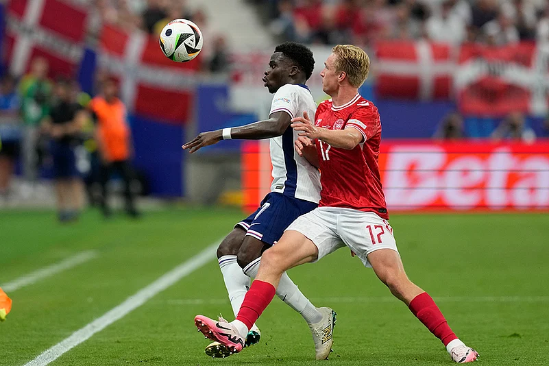 Euro 2024 Soccer Denmark England photos_8