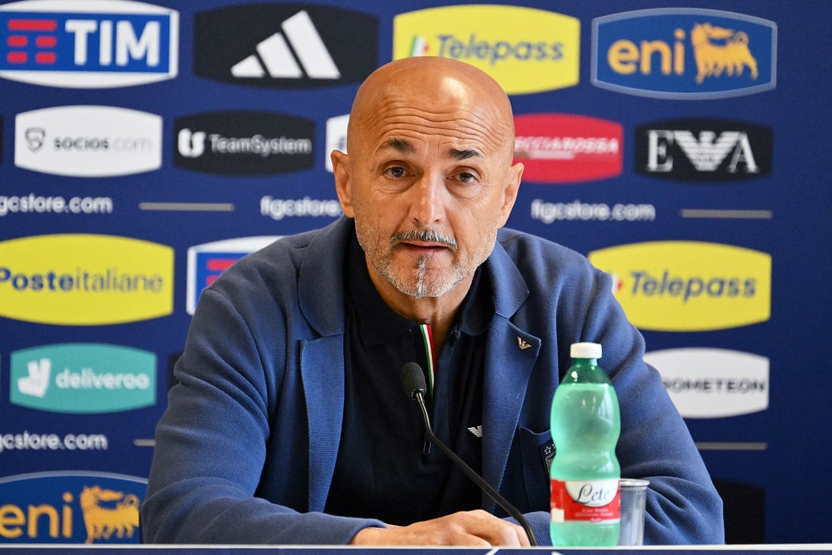 Italy coach Luciano Spalletti.