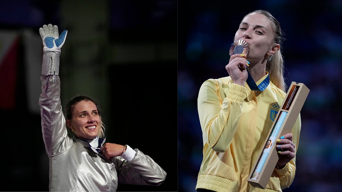 paris olympics 2024 ukraine fencer olga kharlan 