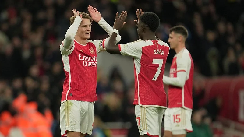 Arsenal vs Liverpool, Football, AP Photo