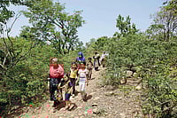 False Promises, Lost Lives: Rohingya Women's Journey As A Refugee Photo: Umar Farooq : Life as a Refugee: Rohingya women and children seeking shelter after a raid in the Jammu camps