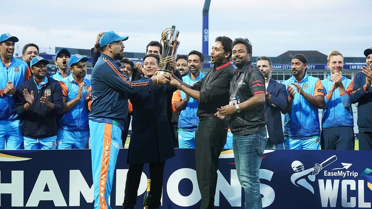 WCL : India won the inaugural World Championship of Legends title, beating Pakistan in the final.