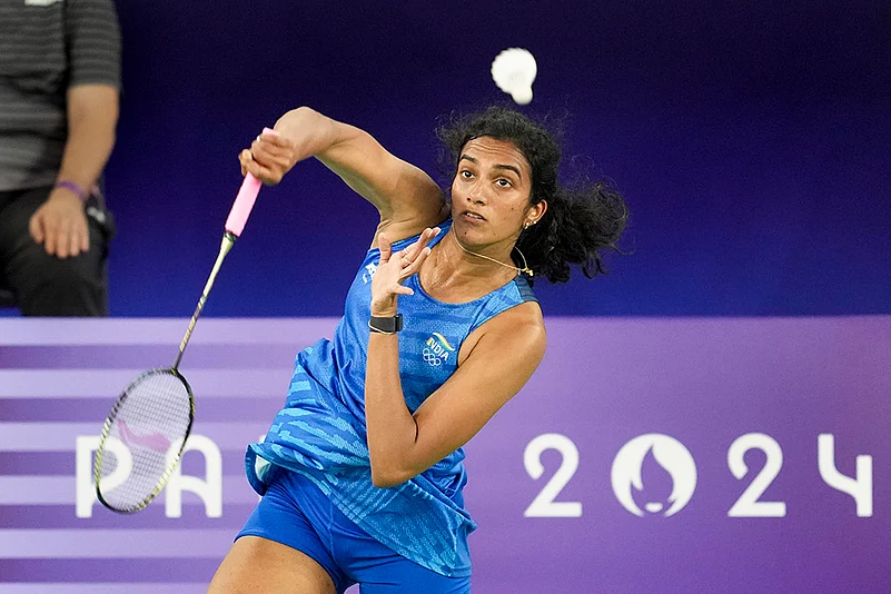 2024 Paris Summer Olympics Badminton_PV Sindhu vs Kristin Kuuba_4
