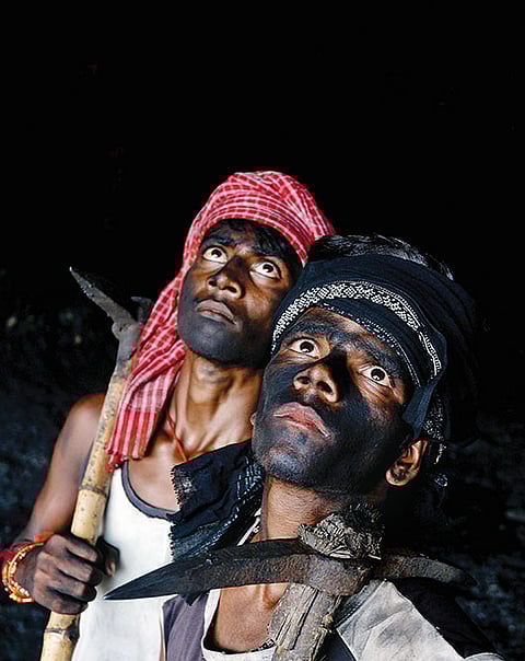 I had to go into the mine while covering illegal coal mining in Jharkhand in peak monsoon season