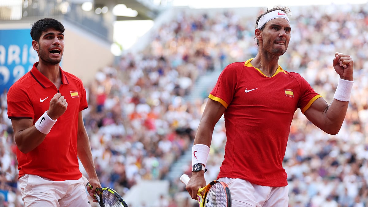 Carlos Alcaraz and Rafael Nadal advanced to the quarter-finals of the Paris Olympics - null