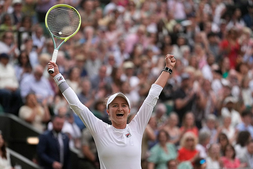 Photo: AP/Mosa'ab Elshamy : Wimbledon Tennis Championships
