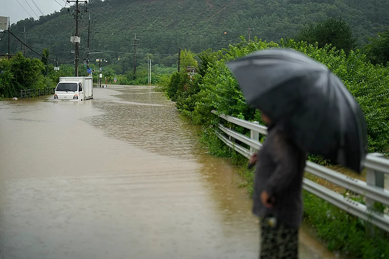 South Korea Flood After Heavy Rains photo_2