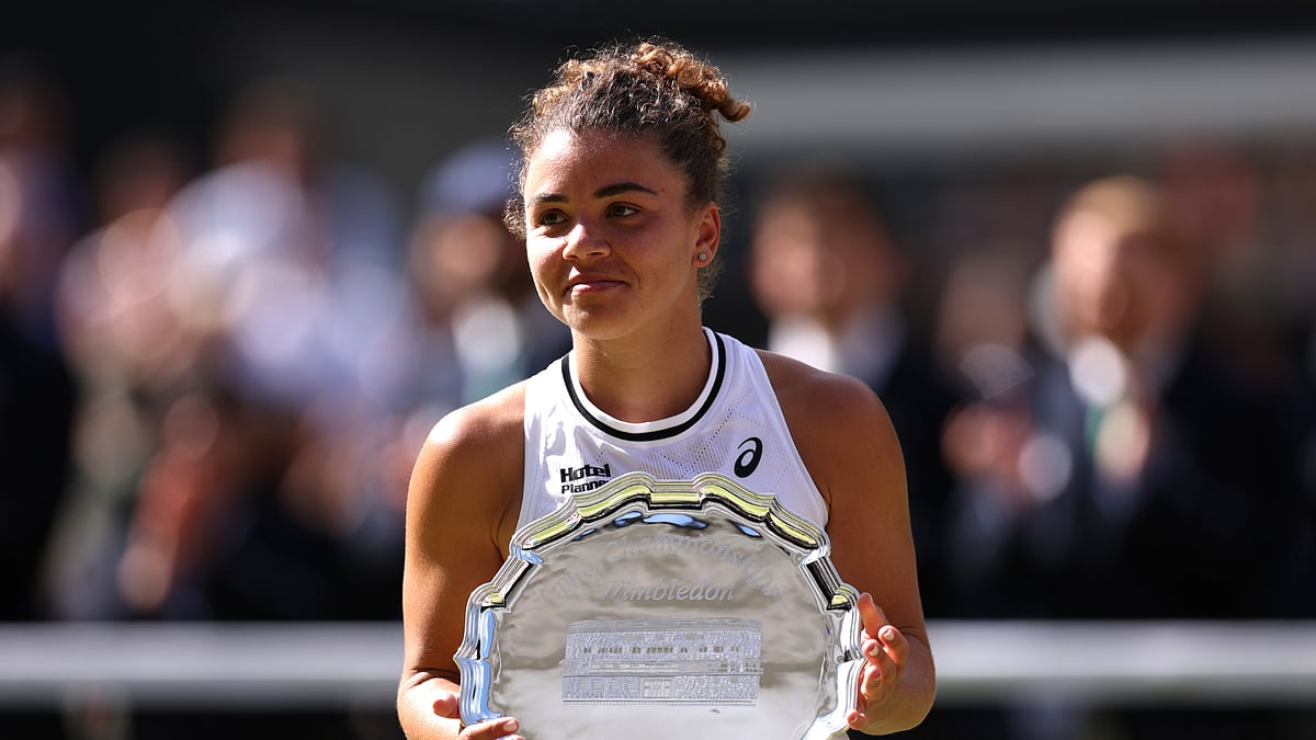 Jasmine Paolini after finishing as runners-up at Wimbledon 2024