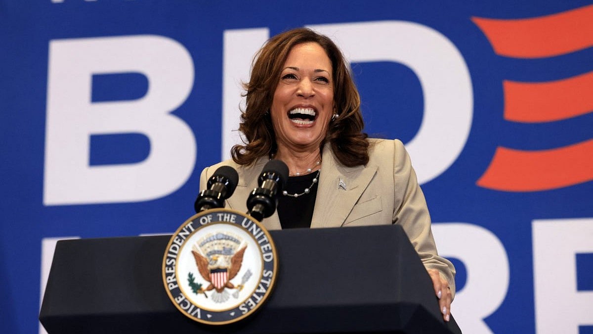 AP : US Vice-President Kamala Harris 