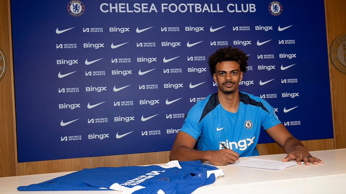 New Chelsea signing Renato Veiga.