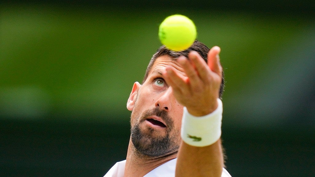 AP/Kirsty Wigglesworth : Novak Djokovic