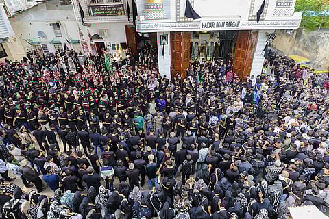 Muharram procession in Ahmedabad