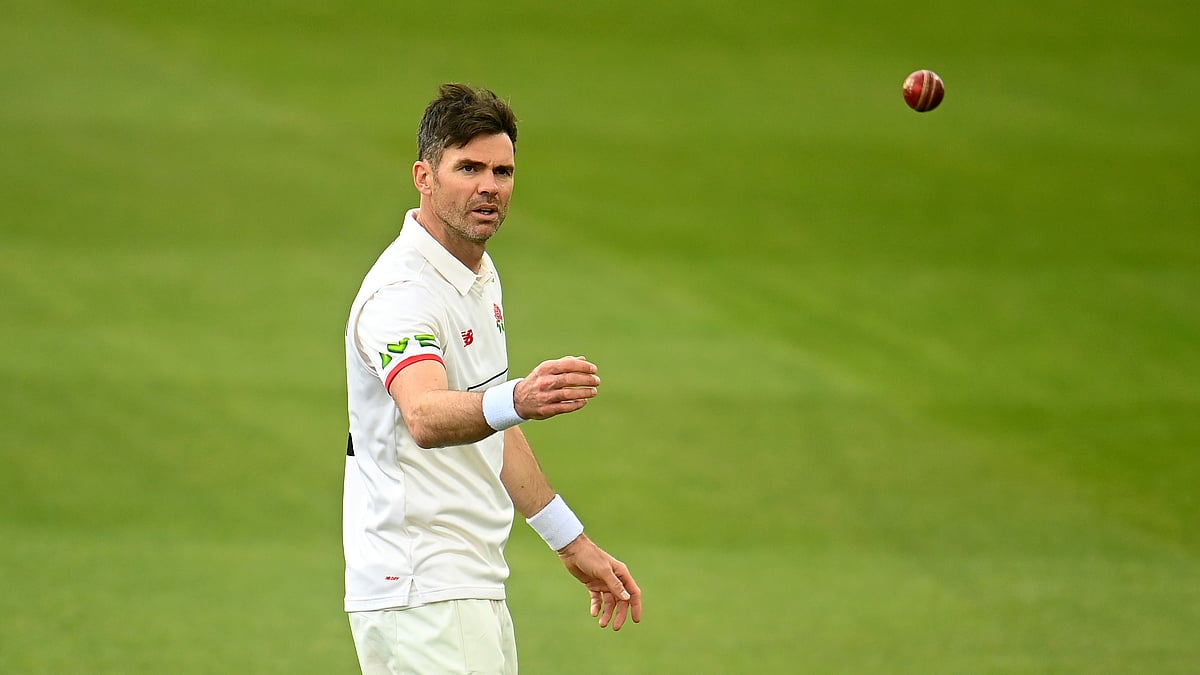 James Anderson was once again in the wickets on Tuesday