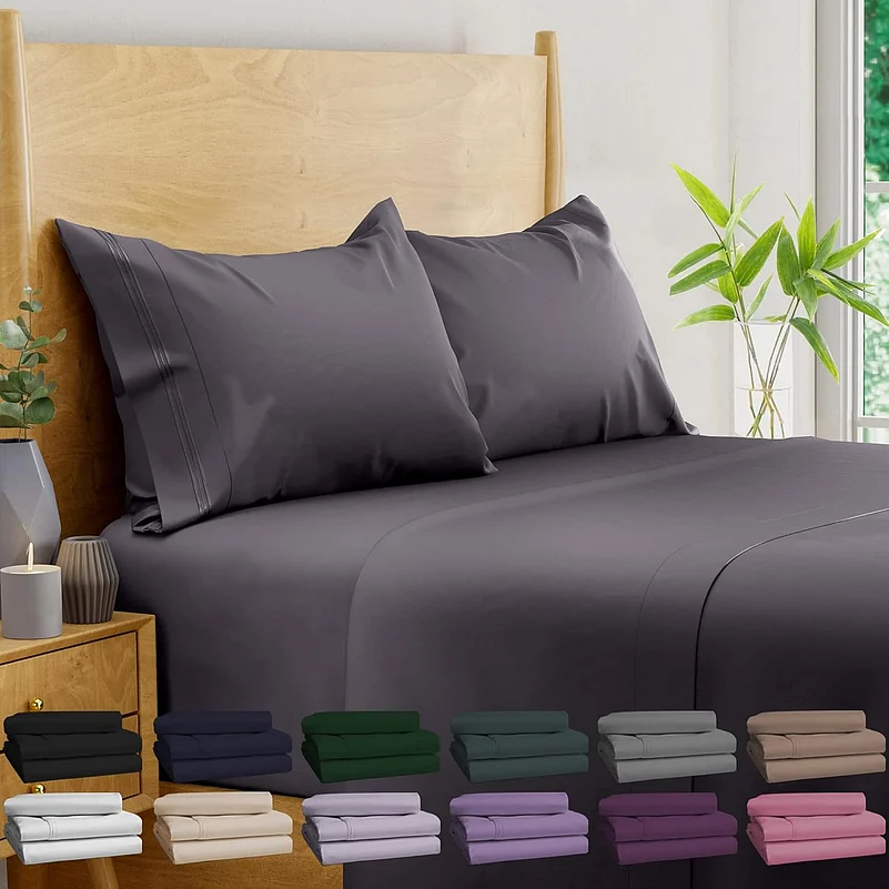 BAMPURE Luxury Series Queen Sheet Set