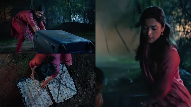 'Kubera': Rashmika Mandanna Digs Out A Suitcase Full Of Cash In  First Look Promo