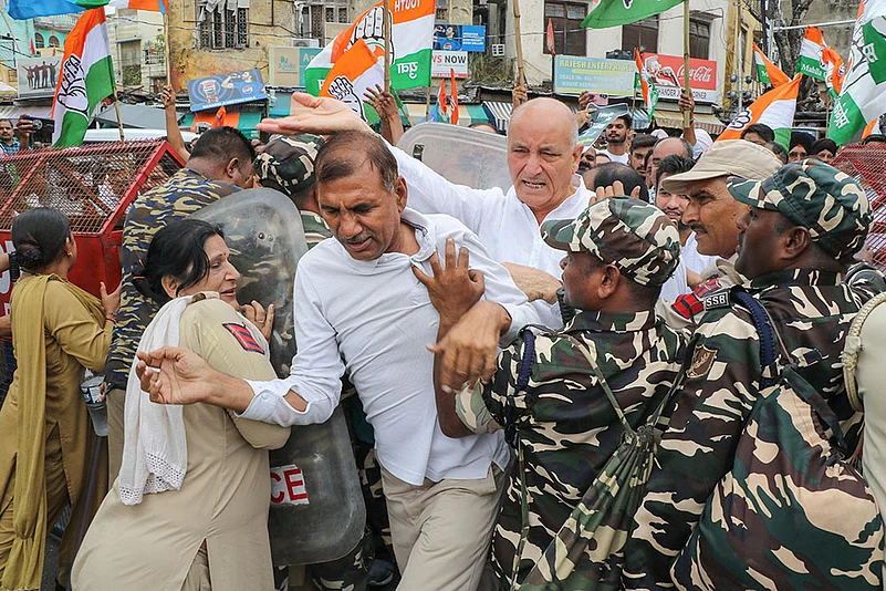 Congress protest