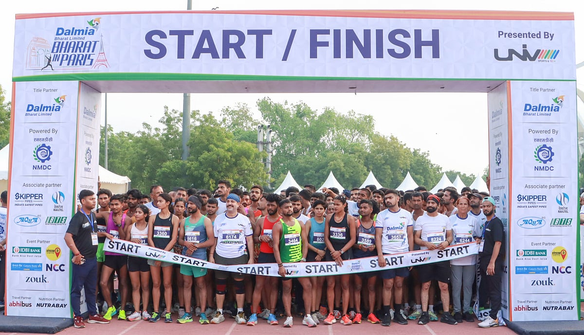 DDNews : Bharat in Paris marathon