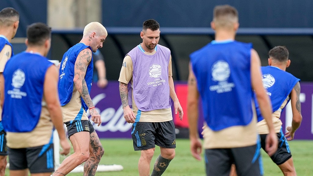 Copa America final, Donald Trump assassination attempt, Argentina vs Colombia, ap photo