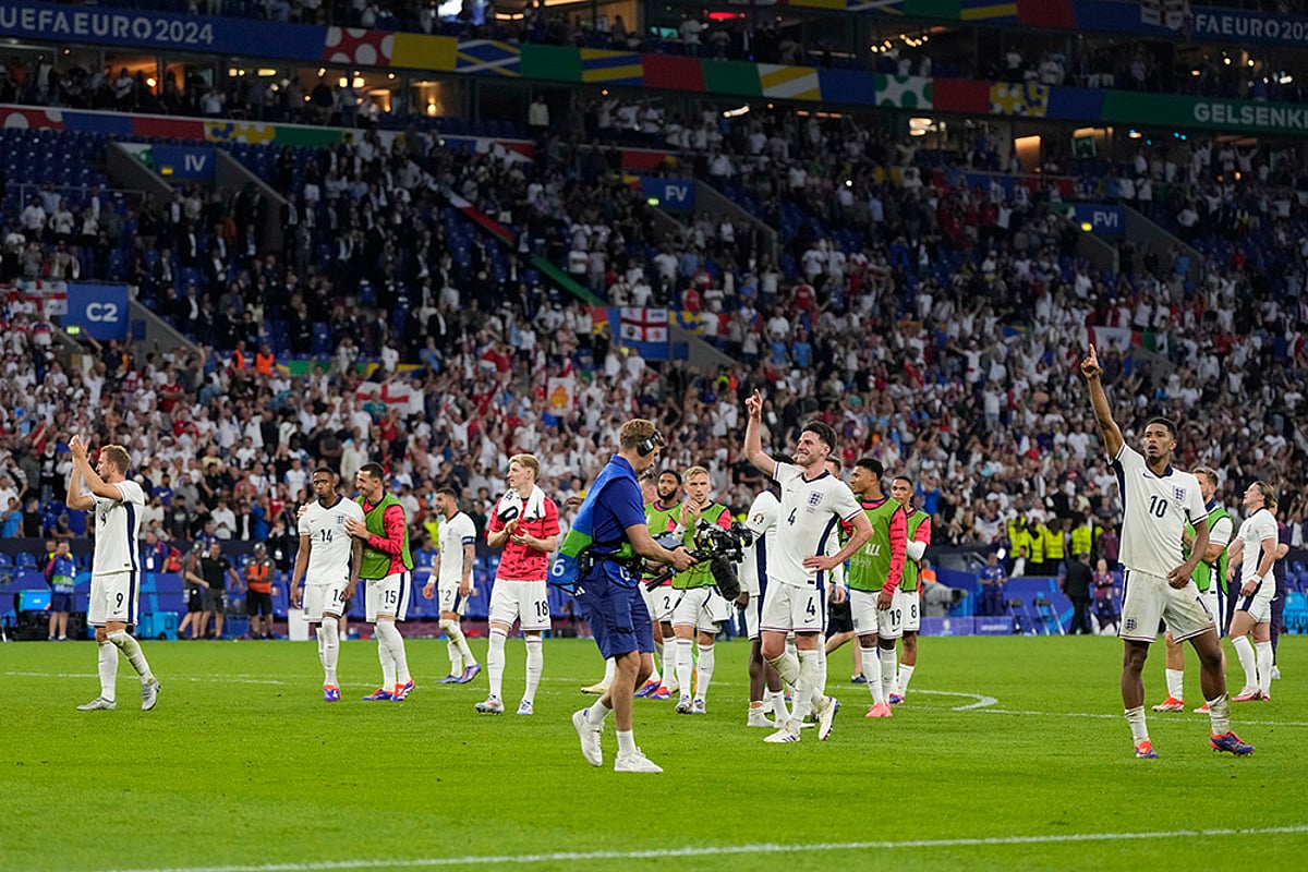 Euro 2024 Soccer England vs Slovakia Pics_1