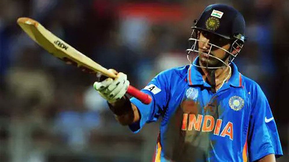 Gautam Gambhir in 2011 Cricket World Cup  - File