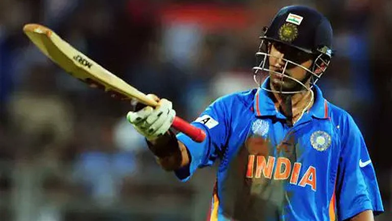 Gautam Gambhir in 2011 Cricket World Cup - File