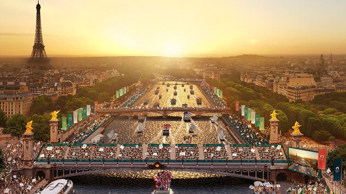 X/@Paris2024 : River Seine's role in the Paris Olympics is beyond the boat parade of the opening ceremony.