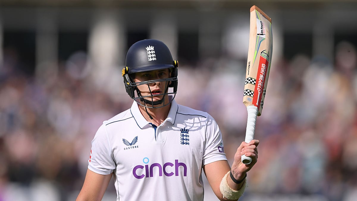 Smith scored 95 for England on day two at Edgbaston