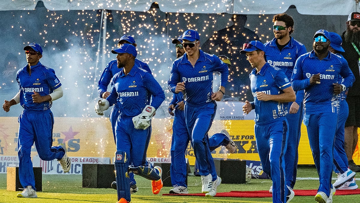 X | MINYCricket : MI New York team. 