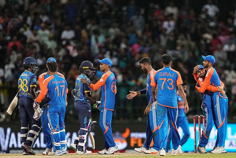 Photo: PTI/Kunal Patil : IND vs SL: 1st T20I Match