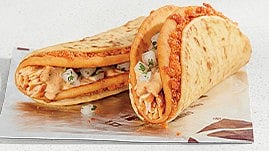 Cantina Chicken cheesy street chalupas - Taco Bell
