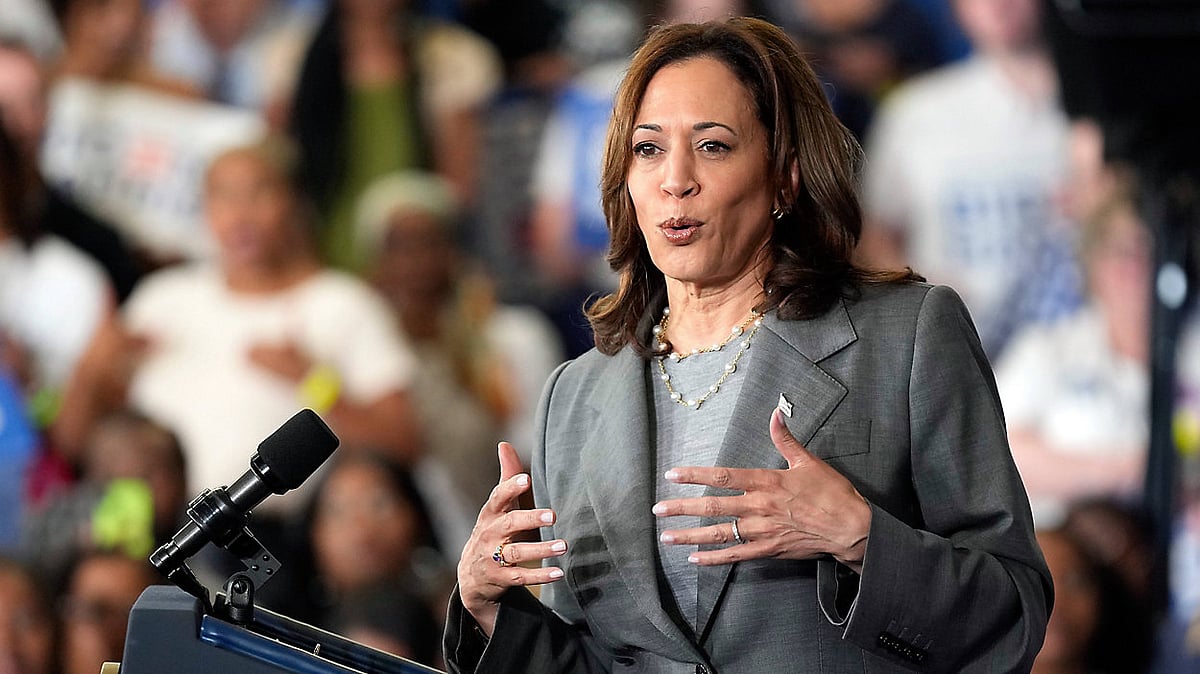 US Vice-President Kamala Harris 