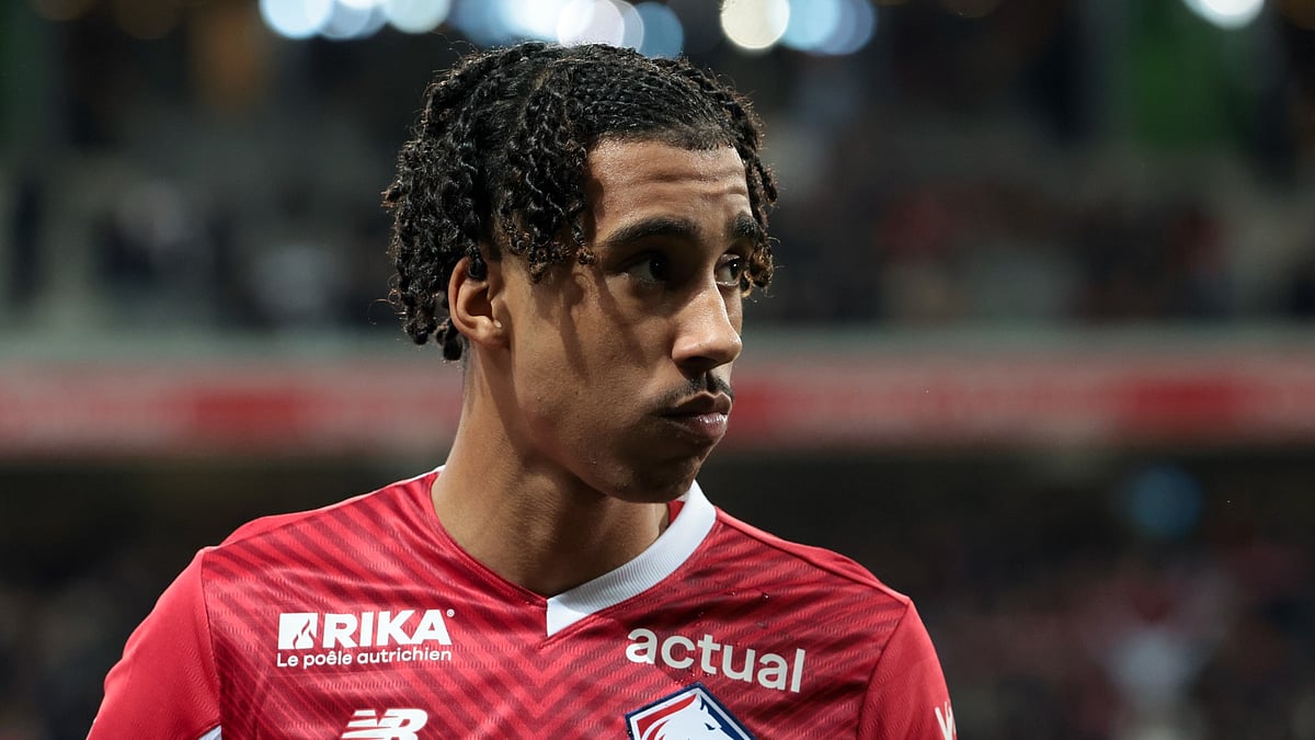 New Man Utd signing Leny Yoro. - null