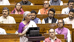 PTI : Nirmala Sitharaman delivering the budget