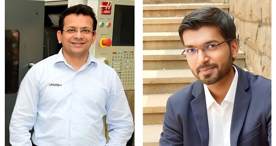 L to R - Mr. Terrence Miranda – Managing Director, Phillips Machine Tools and Mr. Nikhil Modi – Global Marketing Leader, Phillips Machine Tools