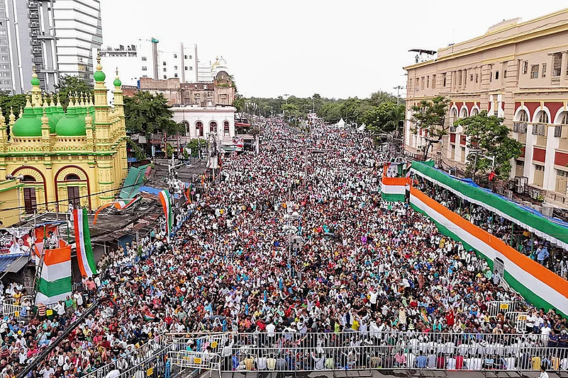 Martyrs Day rally in Kolkata
