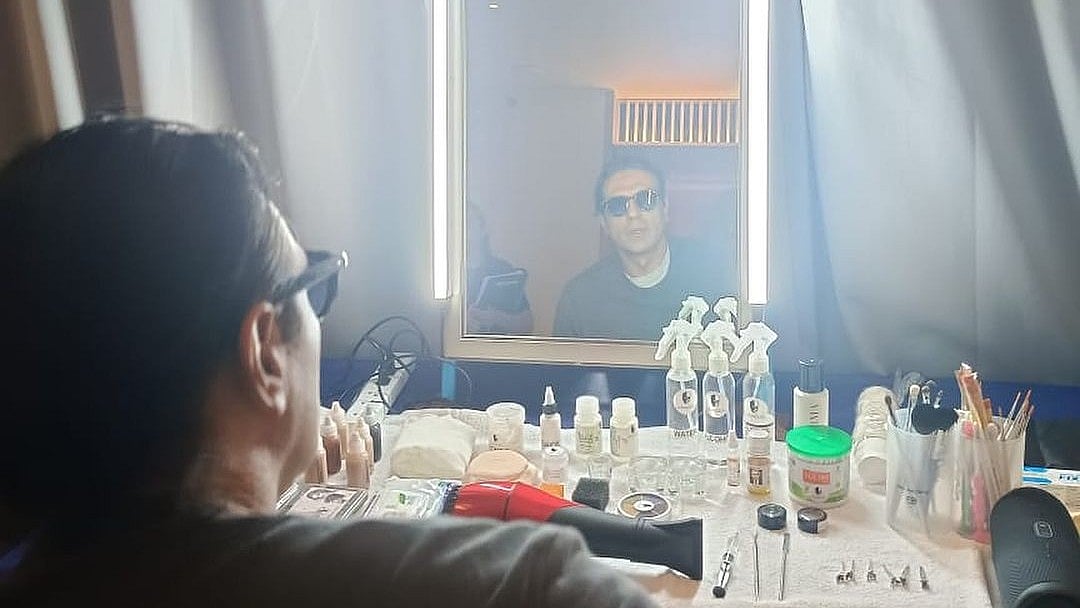 Instagram : Arjun Rampal's BTS pics