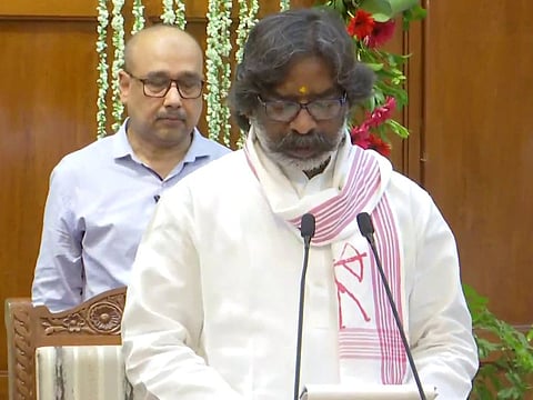 Hemant Soren Returns As Jharkhand Chief Minister, Takes Oath