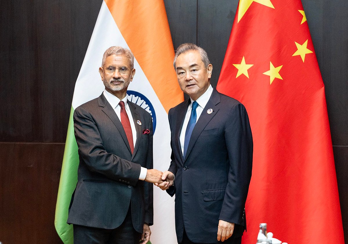 PTI : EAM S Jaishankar with his Chinese counterpart  Wang Yi |