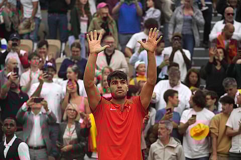 Carlos Alcaraz of Spain