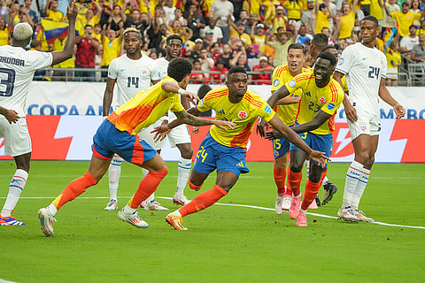 Copa America Soccer Panama vs Colombia