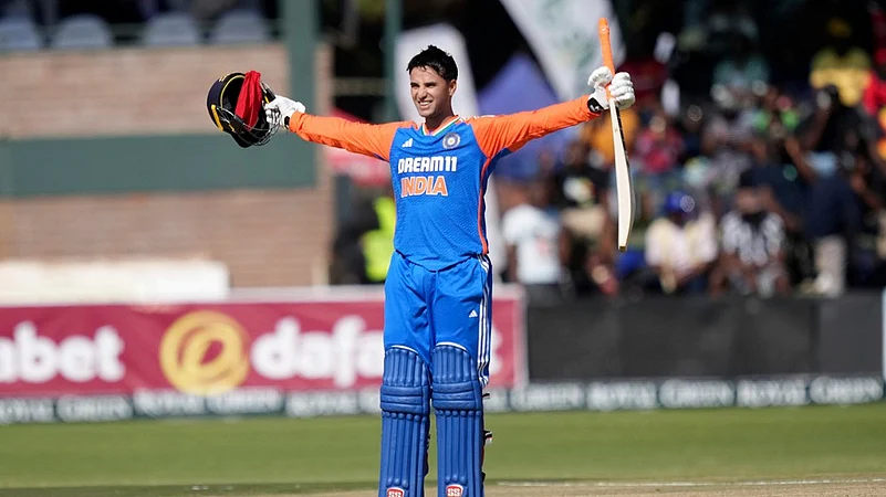 Abhishek Sharma hits hundred, India vs Zimbabwe 2nd T20I, Harare, AP photo