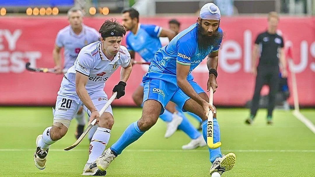 Instagram/ @jarmanpreet_singh : Jarmanpreet Singh in action.