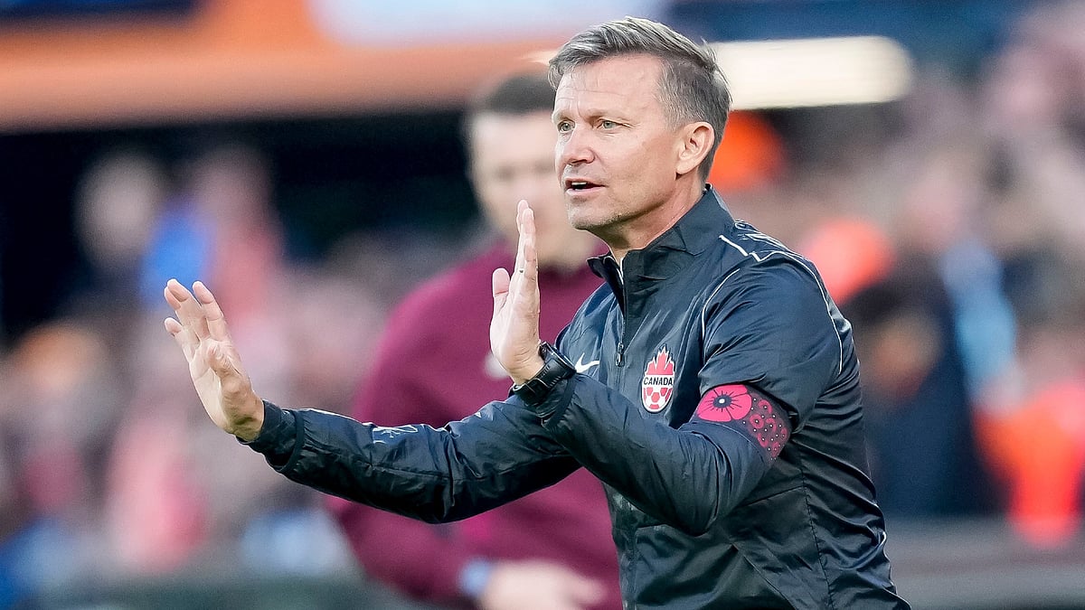 Canada head coach, Jesse Marsch - null