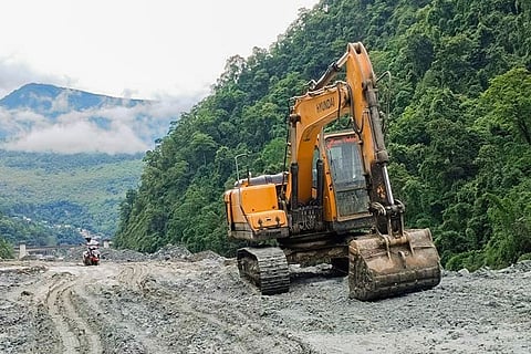 Weather: landslide due to rains