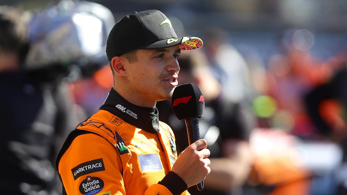 Lando Norris was frustrated following the British Grand Prix.