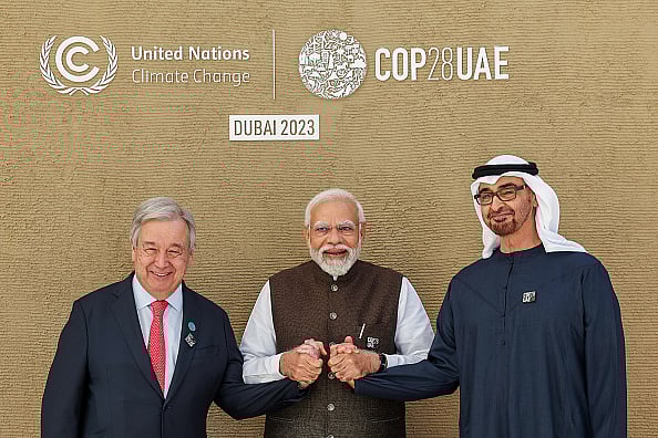 Prime Minister Narendra Modi at COP28 UAE - Getty Images