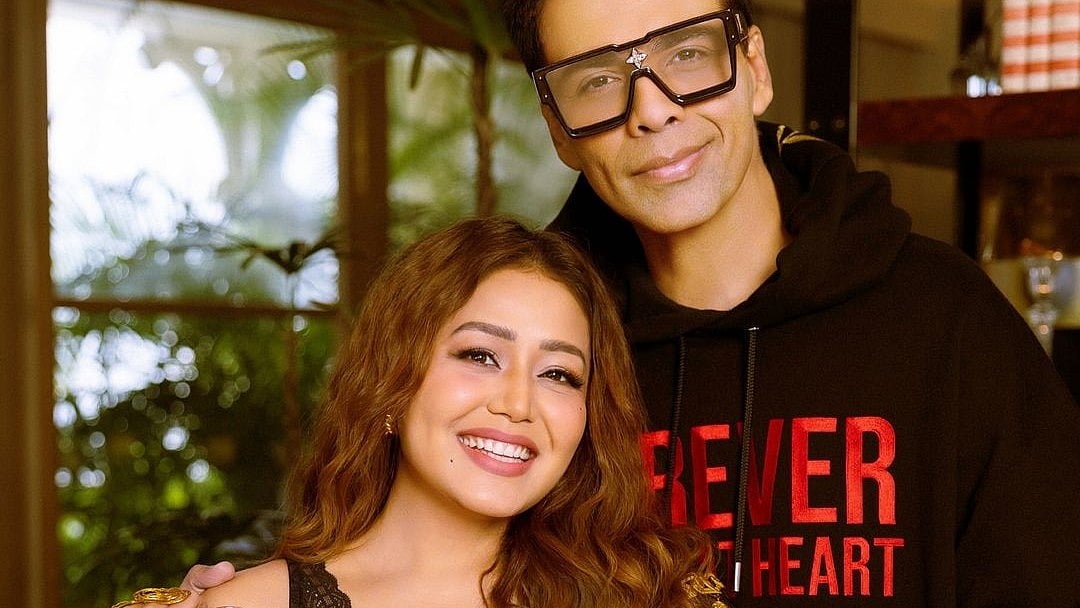 Instagram : Karan Johar with Neha Kakkar