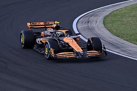 McLaren driver Lando Norris of Britain