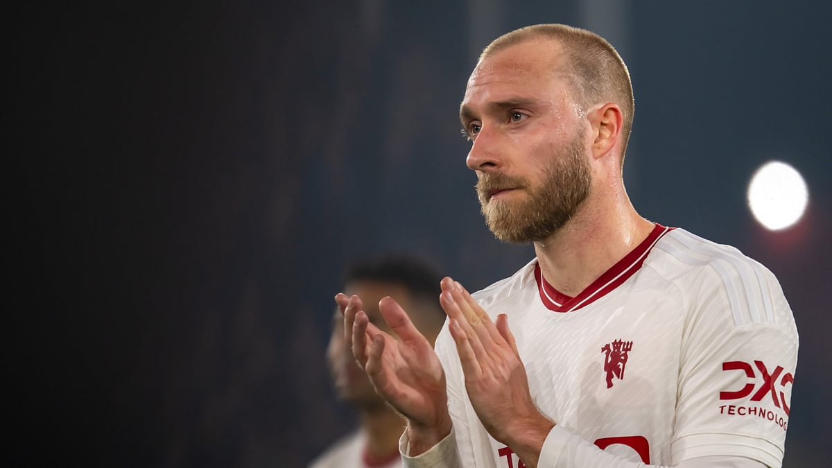 Manchester United's Christian Eriksen